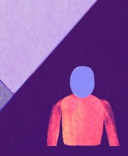 Vesivärityylinen kollaasi profiili-ikoneista